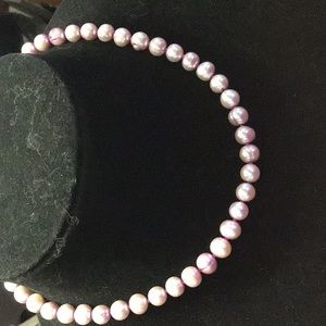 Beautiful Pink Akoya 16” pearls.